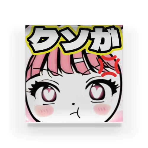 ぴんくいなちゃん Acrylic Block