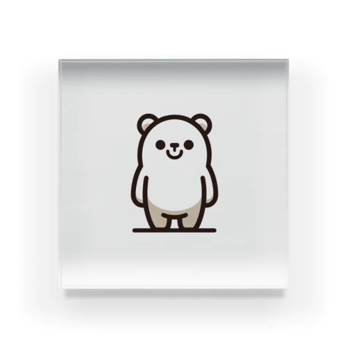 ちょぼんbear Acrylic Block