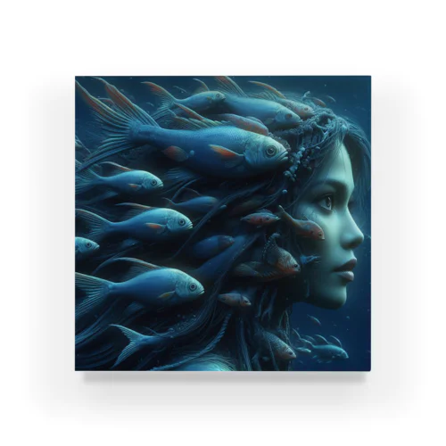 魚群の女王 Acrylic Block