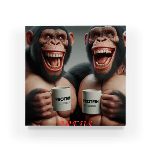 AREUS× CHIMPANZEE#3 Acrylic Block