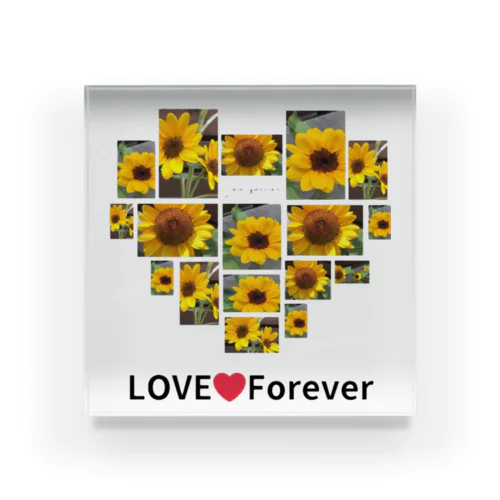 LOVE❤️ Forever Acrylic Block
