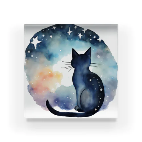 星黒猫 Acrylic Block