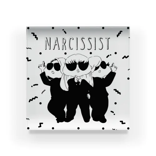 NARCISSIST Acrylic Block