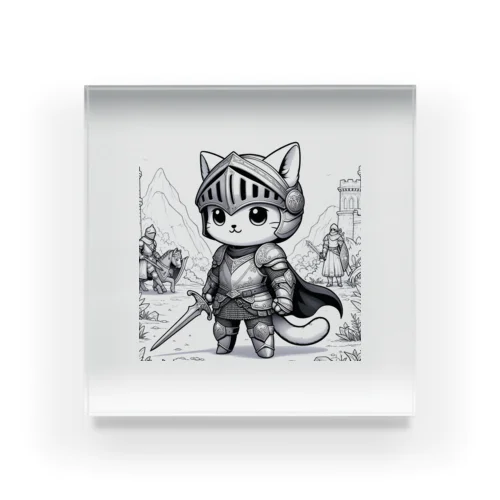 ナイト キャッツ(Knight Cats) Acrylic Block