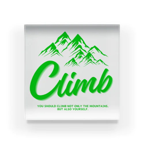 CLIMB アクリルブロック