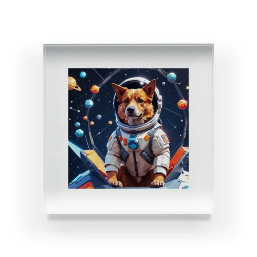 宇宙犬 Acrylic Block