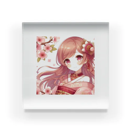 桜の乙姫 Acrylic Block