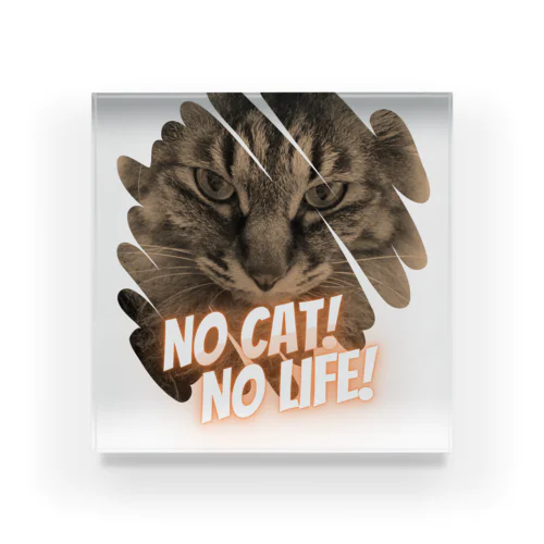NO CAT! NO LIFE! アクリルブロック
