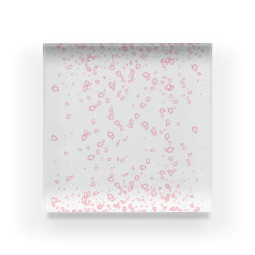 桜吹雪 Acrylic Block