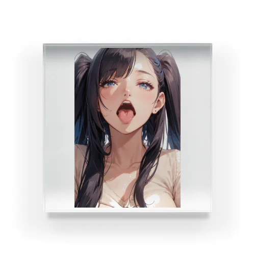 黒髪美少女　美鈴ちゃん Acrylic Block