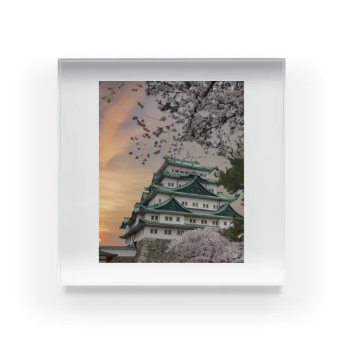 城 Acrylic Block