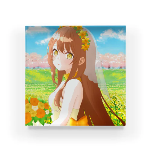 ハフアニ限定1枚絵グッズ Acrylic Block