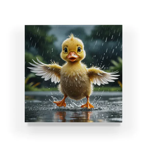 Raindrop Duckling ("レインドロップダックリング") アクリルブロック