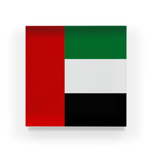 アラブ首長国連邦の国旗 Acrylic Block