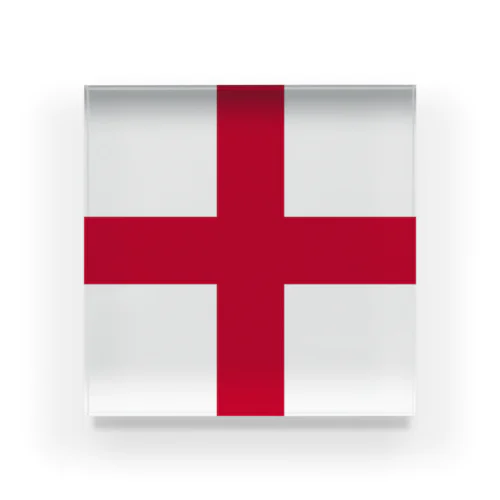 イングランドの国旗 アクリルブロック