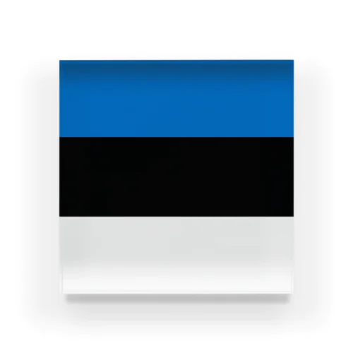 エストニアの国旗 Acrylic Block