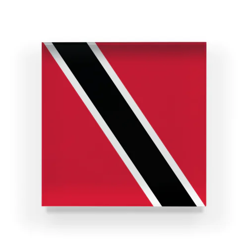 トリニダード・トバゴの国旗 アクリルブロック