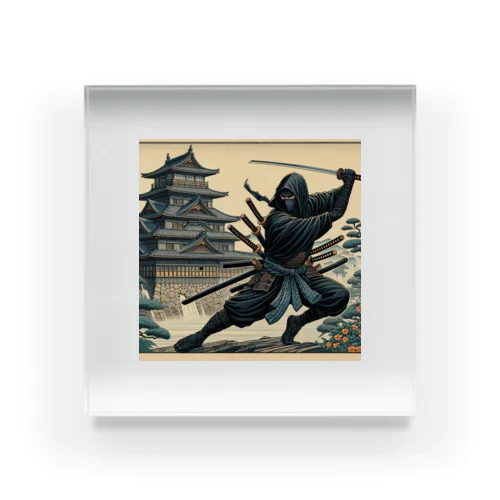 Shadow Dance: Ninja and the Old Castle -Shinobi-  Acrylic Block