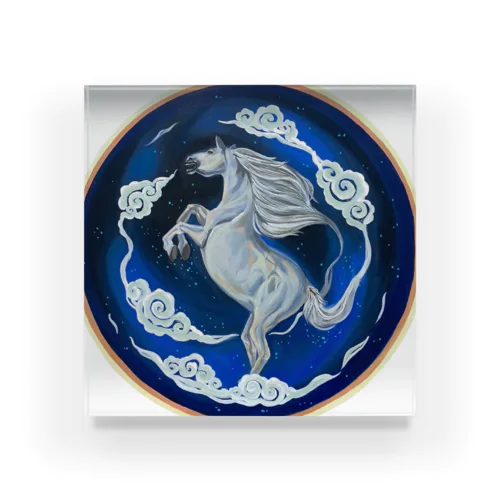 十三支・馬 Acrylic Block