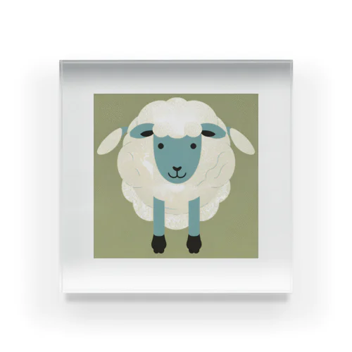 羊 Acrylic Block