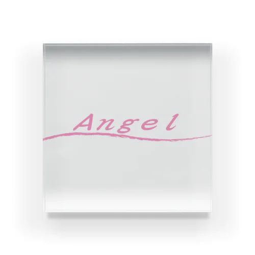 Angel Acrylic Block