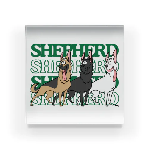 SHEPHERD Acrylic Block