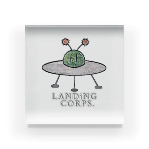 LANDiNG  CORPS. SABO アクリルブロック