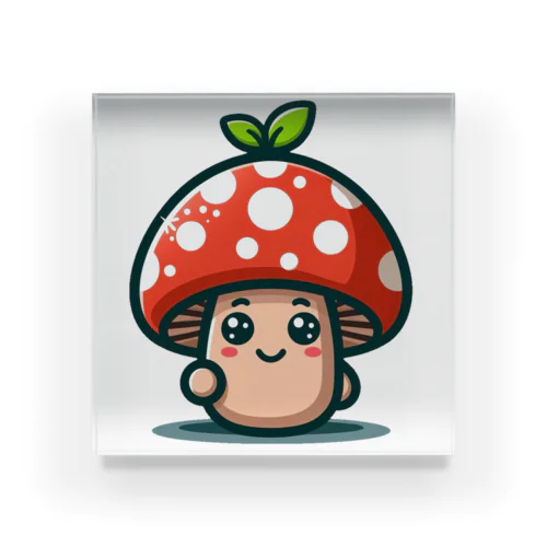 かわいいキノコくん🍄 Acrylic Block