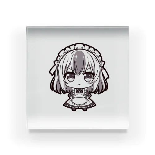 かわいいメイドさん Acrylic Block