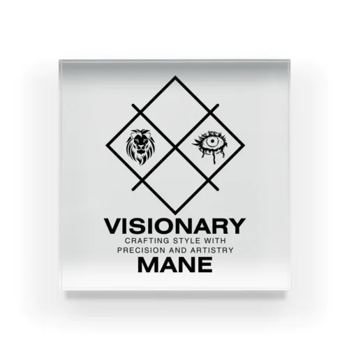 Visionary Mane Acrylic Block