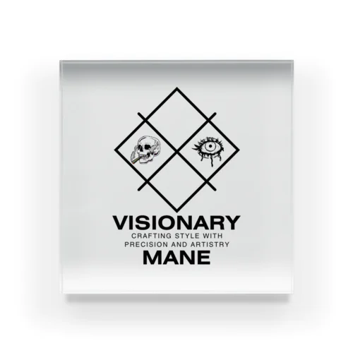 Visionary Mane Acrylic Block