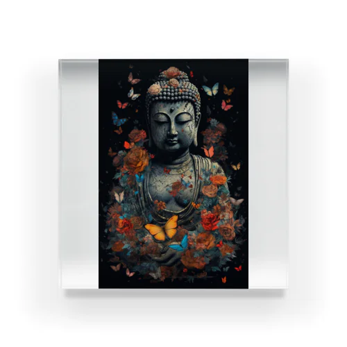 And buddha Acrylic Block