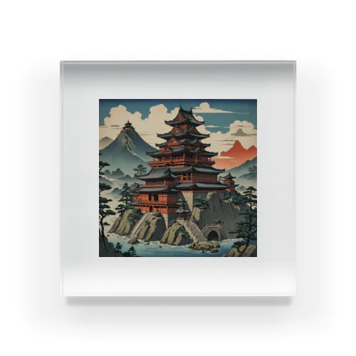 日本最初の魔王城 Acrylic Block