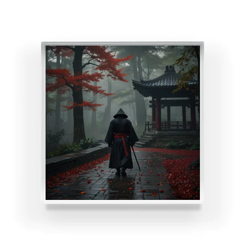 雨の中の侍2 Acrylic Block