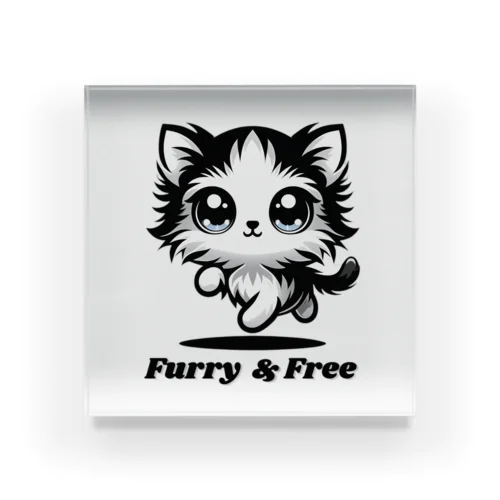 Furry＆Free アクリルブロック