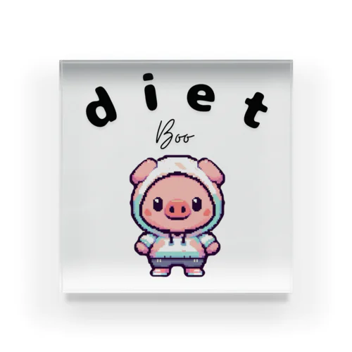 dietBoo Acrylic Block