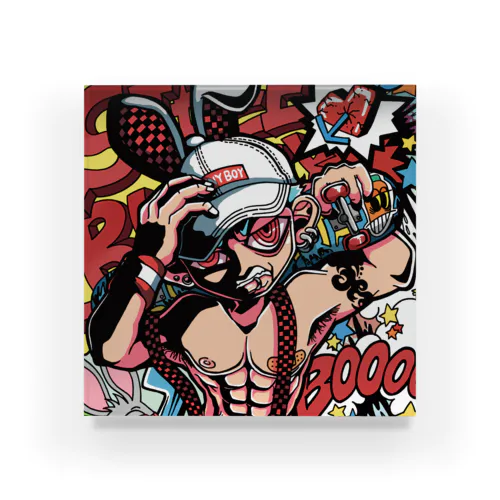 STREET BUNNY BOY Acrylic Block