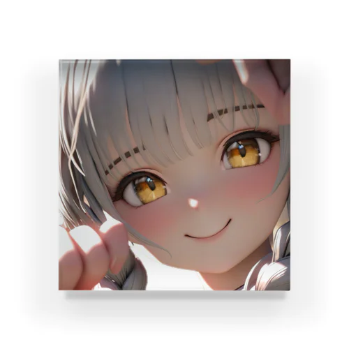 幼い頃のニンジャ娘 Acrylic Block