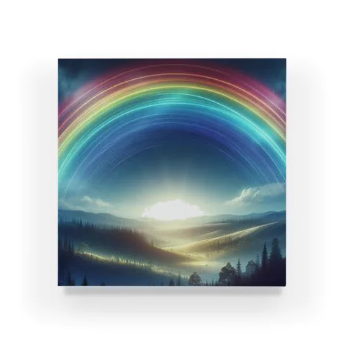 「幻想的な虹」グッズ アクリルブロック