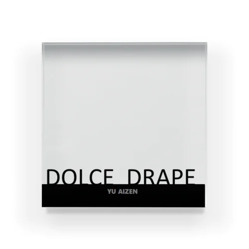 DOLCE  DRAPE Acrylic Block