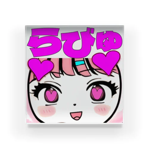 ぴんくいなちゃん Acrylic Block