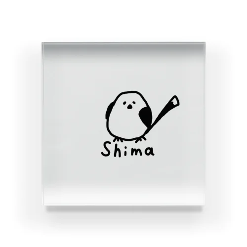 シマちゃん Acrylic Block