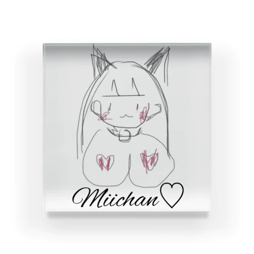 Miichan♡ アクリルブロック