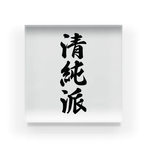 清純派 Acrylic Block