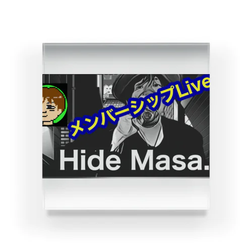 HideMasa.【公式】 Acrylic Block