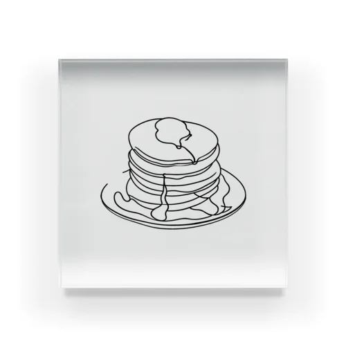 pancake① アクリルブロック