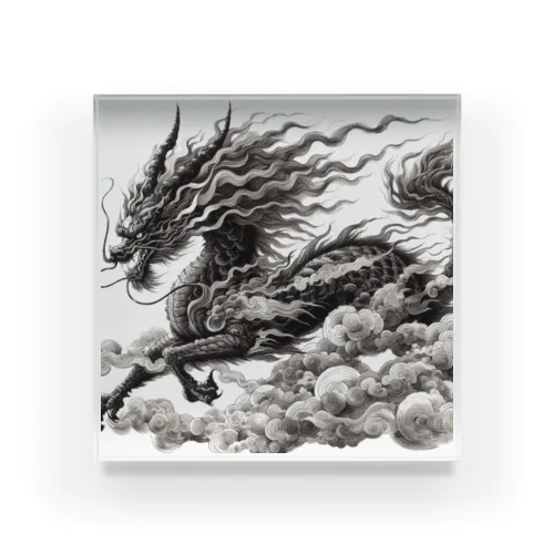 幻獣麒麟 No3.5 Acrylic Block