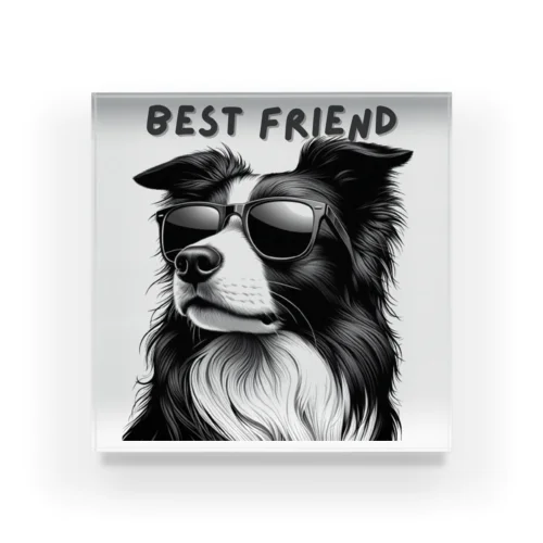 Best Friendわんこ Acrylic Block