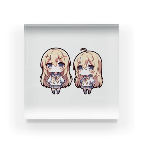 いっしょに、休も？ Acrylic Block