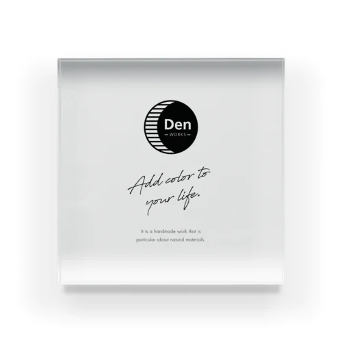 Den_works Acrylic Block